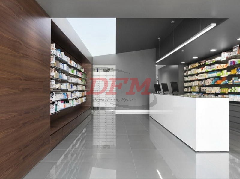 Medical Store Counter Design DFM-PHD0028